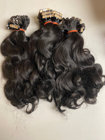 Raw Cambodian Body Wave Tape Ins